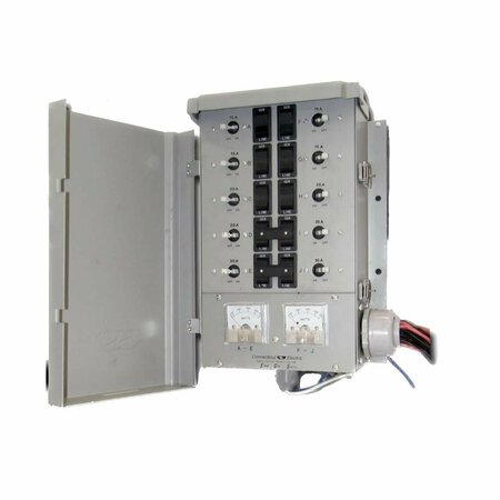 CONNECTICUT ELECTRIC 50A 10 Circuit G2 Manual Transfer Switch EGS1012KG2
